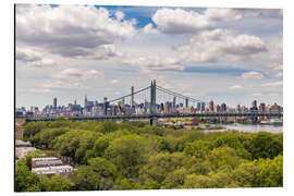 Aluminium print Manhattan Bridge