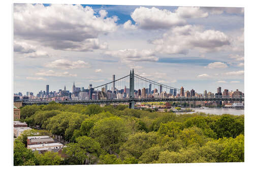 Foam board print Manhattan Bridge