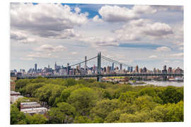 Foam board print Manhattan Bridge