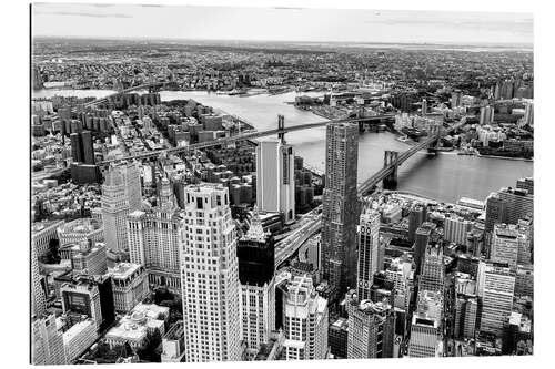 Tableau en plexi-alu Paysage urbain de New York