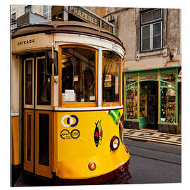 Tableau en plexi-alu Vieux Lisbonne