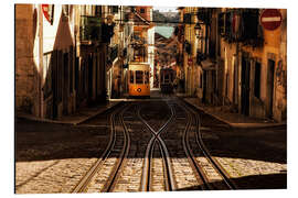 Magnettafel Lissabon Hügel