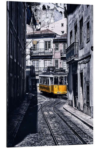 Aluminium print Stories of Lisbon