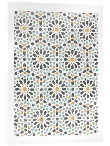 Akryylilasitaulu Moroccan mosaic