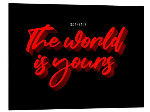 Galleriprint Scarface - Quote