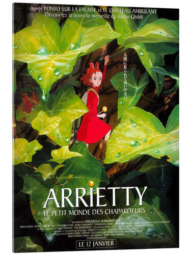 Akrylglastavla Arrietty - The wondrous world of the Borger (French)