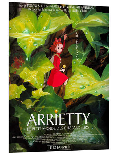 PVC-tavla Arrietty - The wondrous world of the Borger (French)