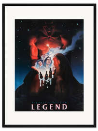 Gerahmter Kunstdruck Legende