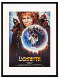 Gerahmter Kunstdruck Labyrinth