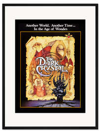 Gerahmter Kunstdruck Der dunkle Kristall