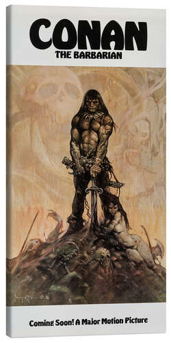 Lerretsbilde Conan the Barbarian