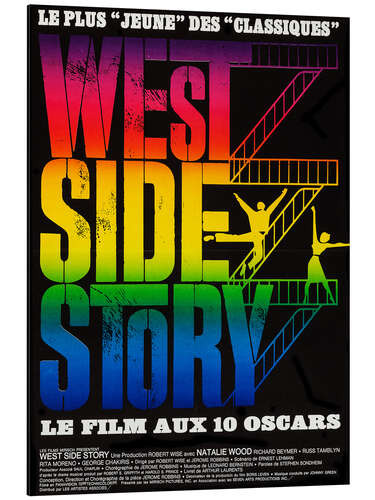 Aluminium print West Side Story (French)