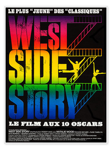 Poster West Side Story (französisch)