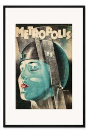 Gerahmter Kunstdruck Metropolis II - Vintage Entertainment Collection