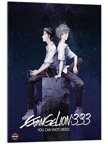 Acrylic print Neon Genesis Evangelion 3.33