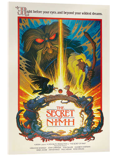 Acrylglasbild The Secret of NIMH