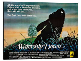 Tableau en aluminium Watership Down (anglais)
