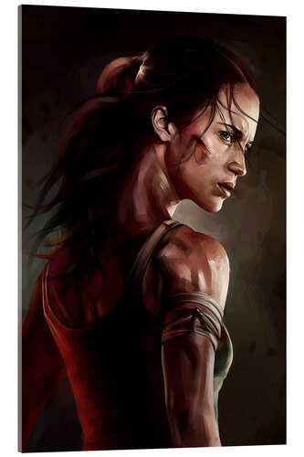 Quadro em acrílico Tomb Raider