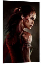 Aluminium print Tomb Raider