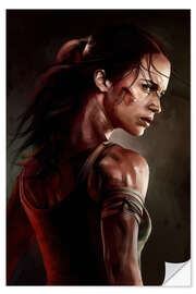 Sticker mural Tomb Raider