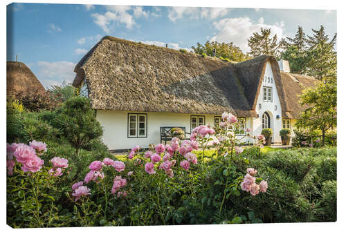 Canvastavla Frisian house on Sylt