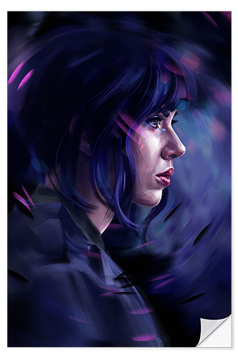 Naklejka na ścianę Ghost in the Shell