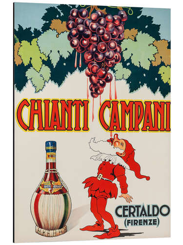 Stampa su alluminio Chianti Campani