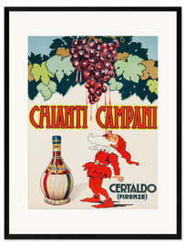 Impresión de arte enmarcada Chianti Campani