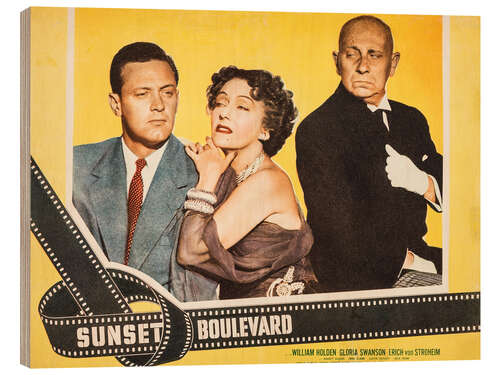 Puutaulu Sunset Boulevard