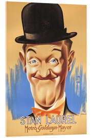 Acrylglasbild Stan Laurel