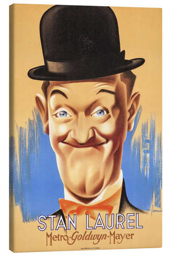 Canvas-taulu Stan Laurel