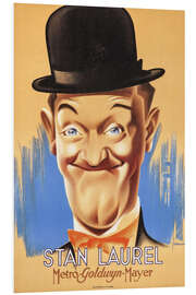 Hartschaumbild Stan Laurel