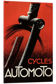 Stampa su vetro acrilico Cycles Automoto