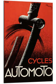 Aluminium print Cycles Automoto