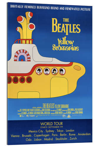 Gallery print The Beatles - Yellow Submarine