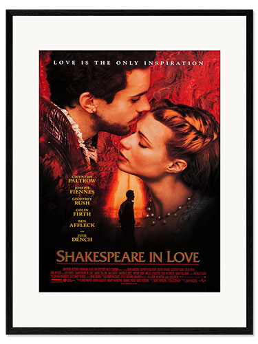 Impression artistique encadrée Shakespeare in Love