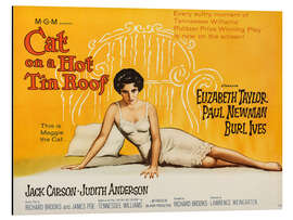 Magnettafel Die Katze auf dem heißen Blechdach (Englisch)