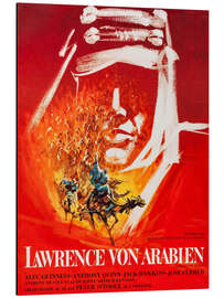 Aluminium print Lawrence of Arabia (German)