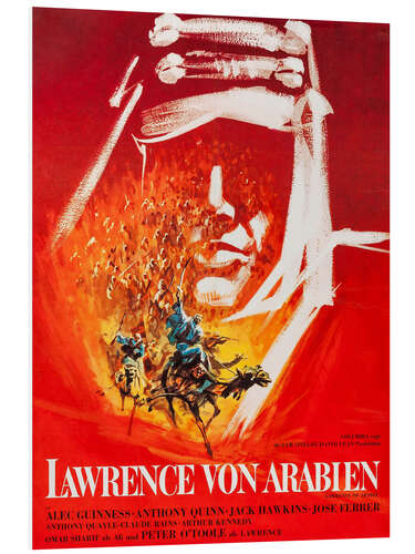 PVC print Lawrence of Arabia (German)