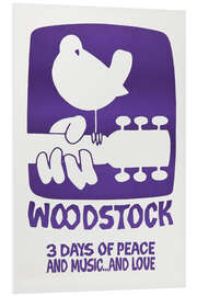 Foam board print Woodstock