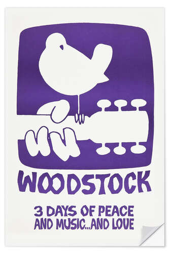 Wandsticker Woodstock