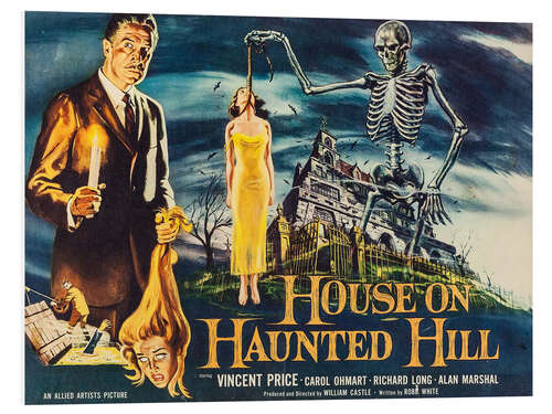 Foam board print House on Haunted Hill