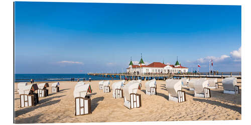 Gallery print Historic pier in Ahlbeck, Usedom