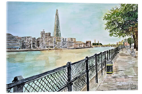 Acrylglasbild London, The Shard