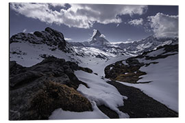 Aluminiumsbilde Matterhorn in the Swiss Alps near Zermatt