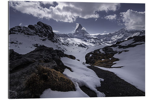 Gallery Print Matterhorn in den Schweizer Alpen bei Zermatt