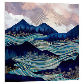 Magnettafel Sonnenaufgang über dem Ozean