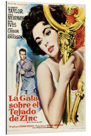 Magnettafel Die Katze auf dem heißen Blechdach (spanisch)