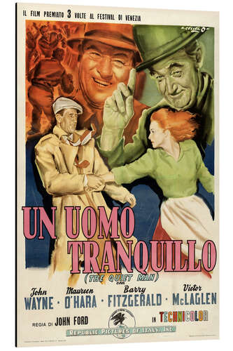 Obraz na aluminium The Quiet Man (Italian)