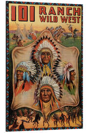 Magnettafel 101 Ranch Wild West